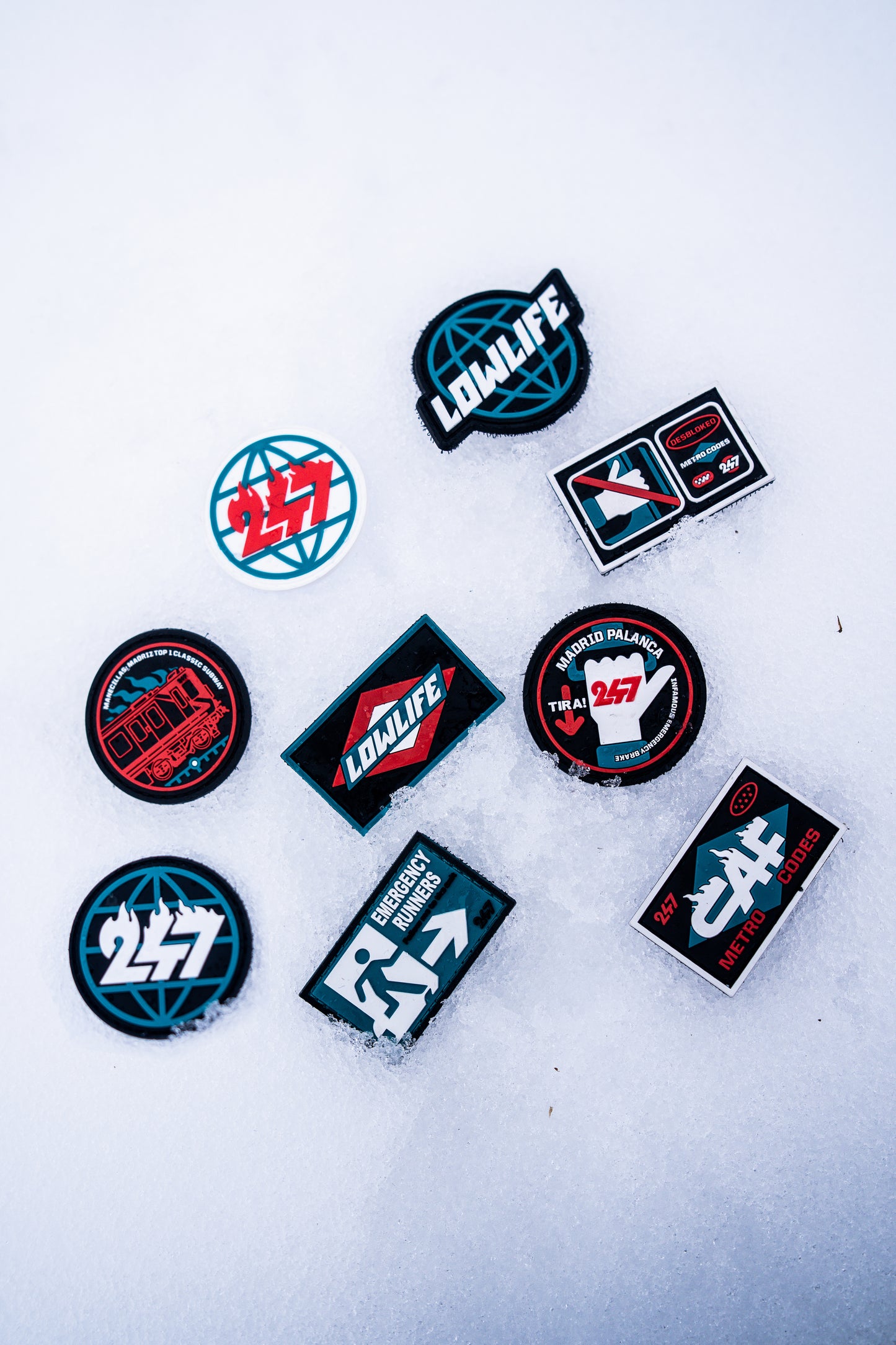 PACK PARCHES METRO CODES