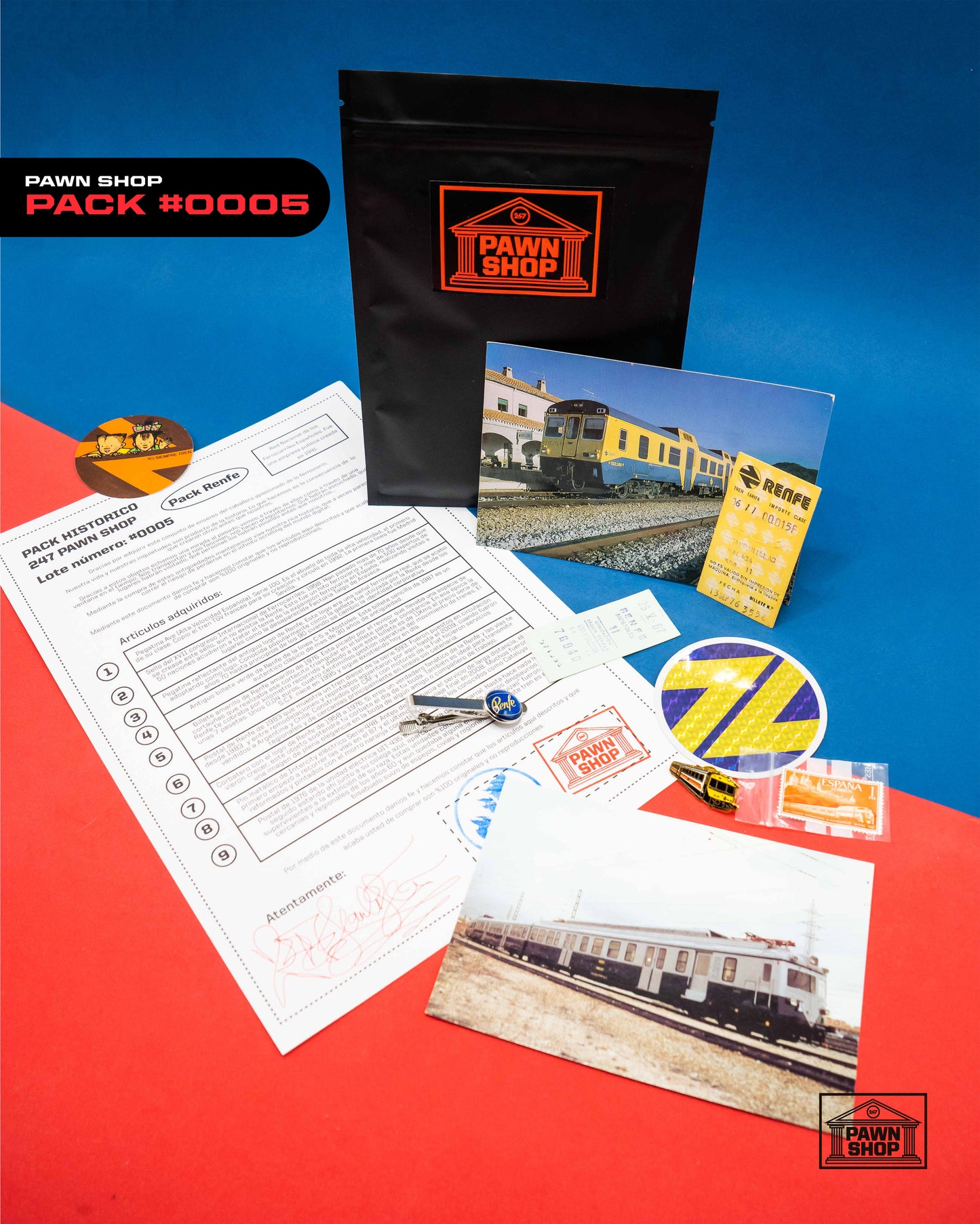 PACK RENFE LOTE#0006