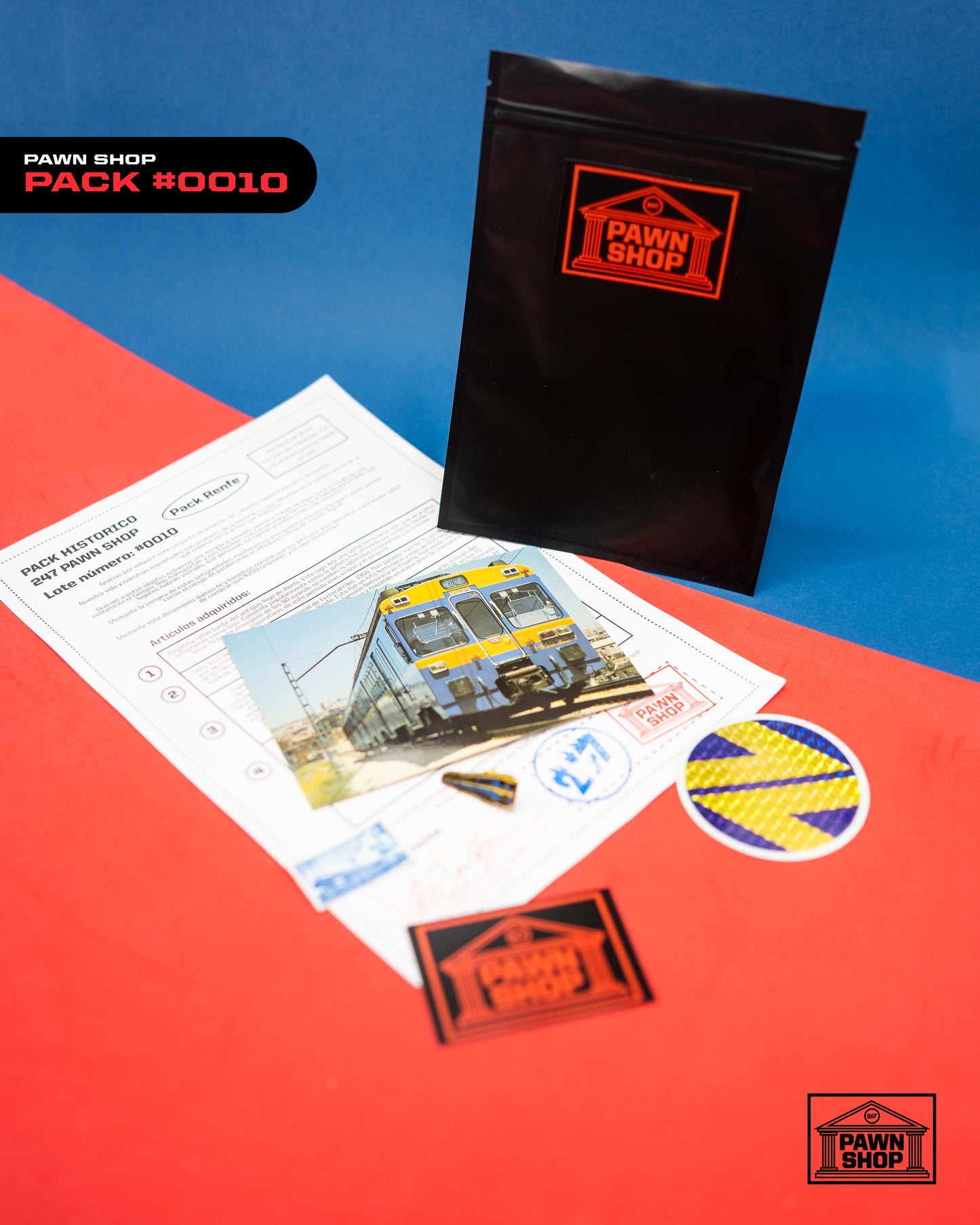 RENFE BLUE PACK LOTE#0010