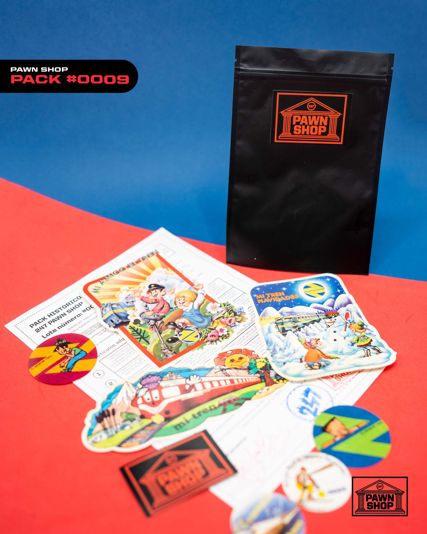 PACK PEGATINAS RENFE LOTE#0009