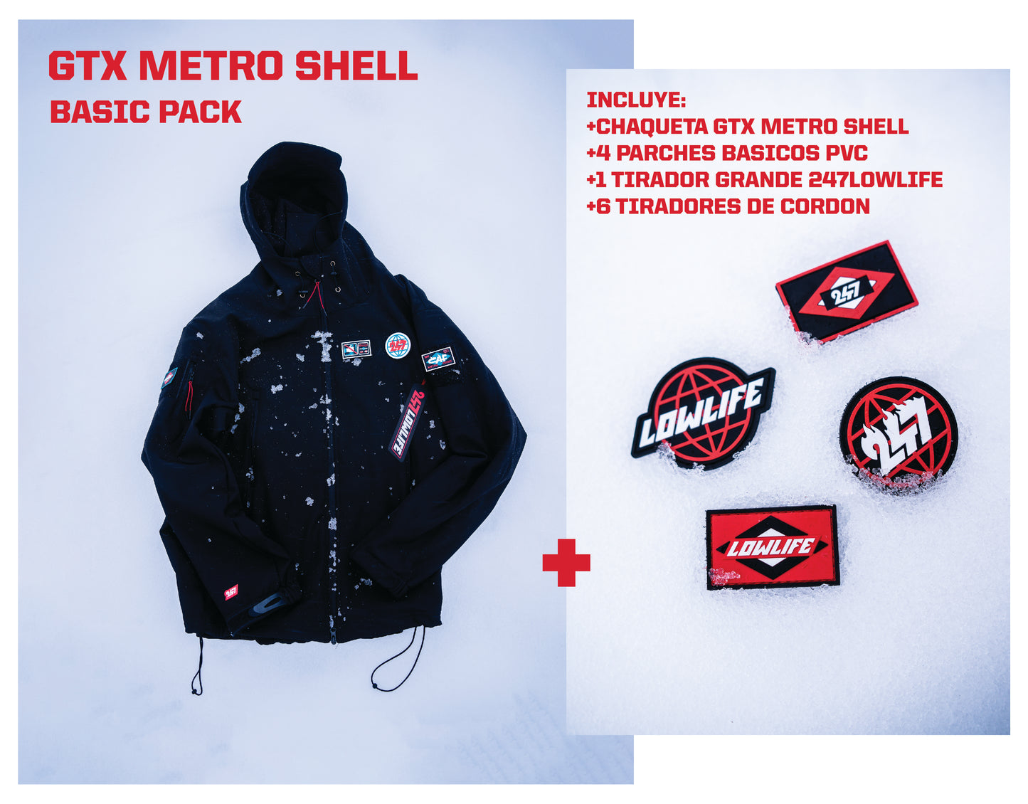 CHAQUETA GTX METRO SHELL BASIC PACK